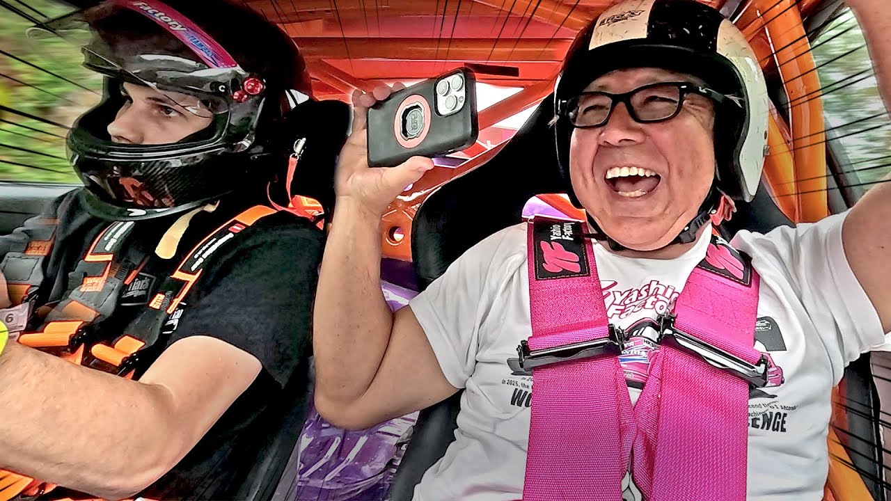 Scaring my Japanese Grandpa in my 1100HP Drift Car!