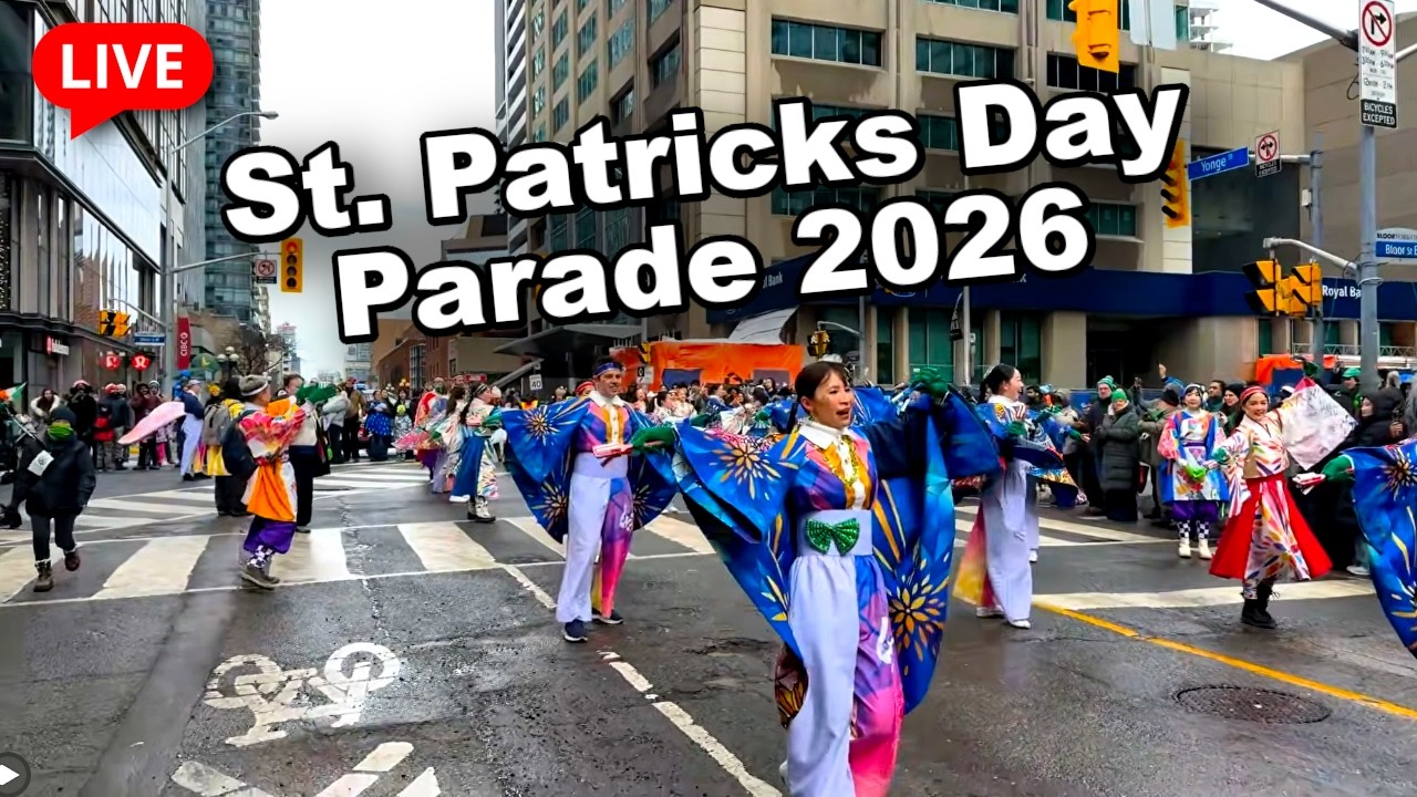 LIVE Toronto St. Patrick's Day Parade