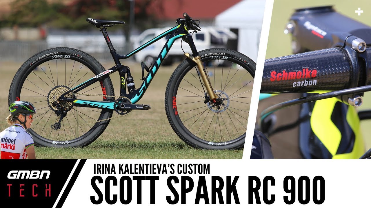 Irina Kalentieva's Scott Spark RC 900 2018 | GMBN Tech Pro Bikes
