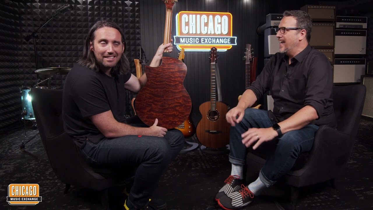 Tonewoods from Jimi Hendrix's childhood home! | JOI Guitars Demo w/ Nathaniel Murphy at CME