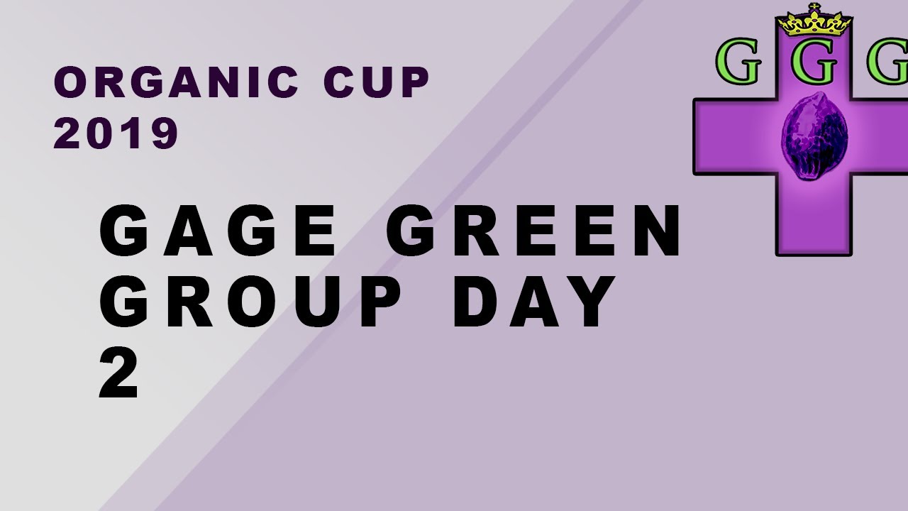 ORGANIC CUP SEMINAR - GAGE GREEN GROUP (Day 2)