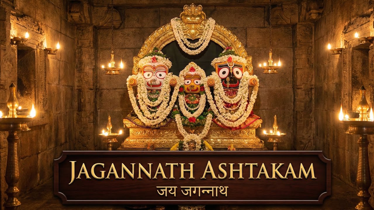 Jagannath Ashtakam | Chant to feel the presence| Jagannatha Swami Nayana Patha Gami Bhavatu Me ✨🌸