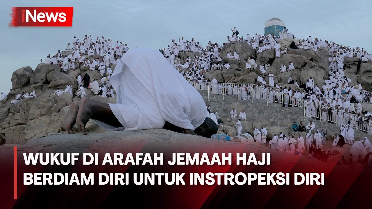 Puncak Ibadah Haji 2023, Jemaah Laksanakan Wukuf di Arafah