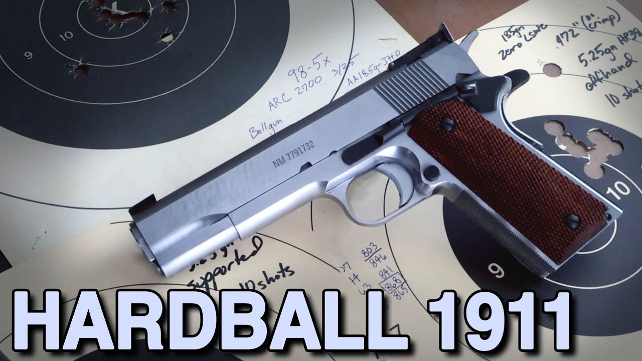 I Officially Become a Boomer: Full Custom 1911 Overview (Blackmass Custom/Hardball Gun)