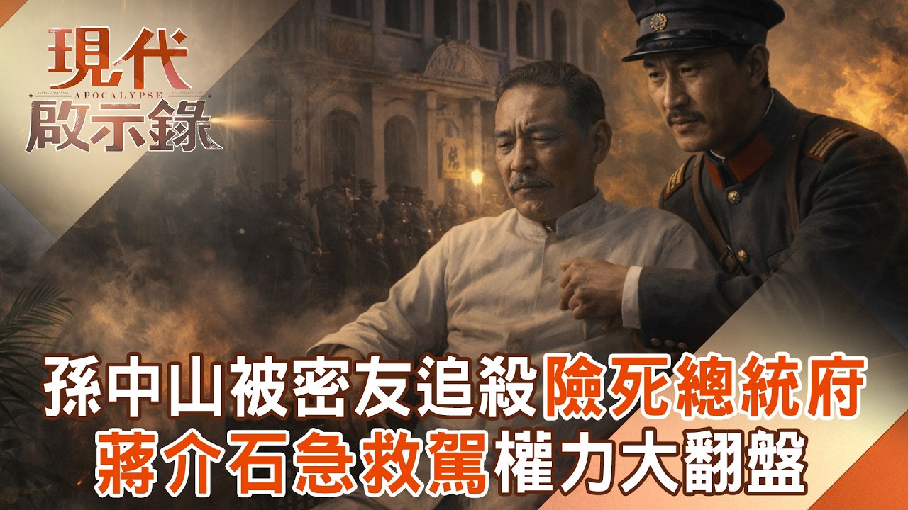 孫中山被自己人追殺「險死在總統府」？昔日密友開砲「蔣介石救駕」權力大翻盤 2026.03.29 #現代啟示錄 @57History​
