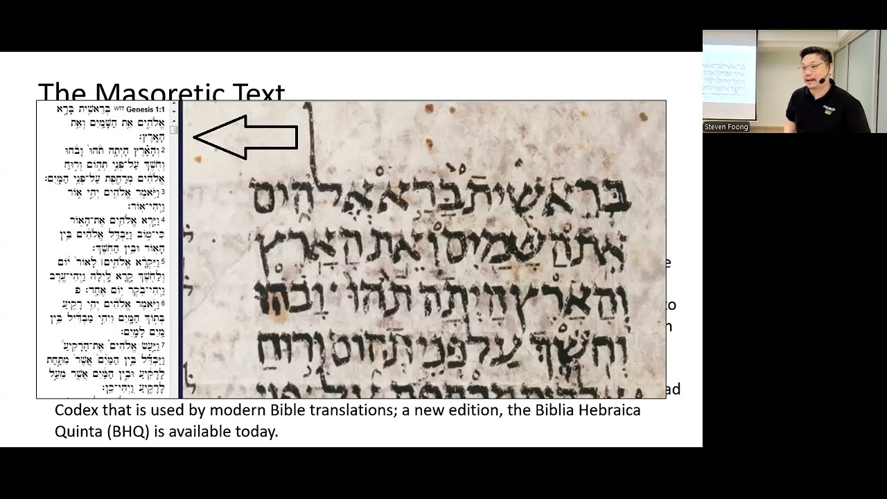 [Walkthrough of the OT] Text and Story of the Old Testament