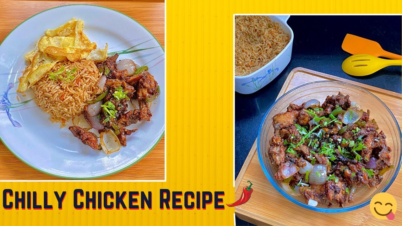 चिली चिकन रेसिपी || Chilli Chicken Recipe😋|| Thehomechef.283 
