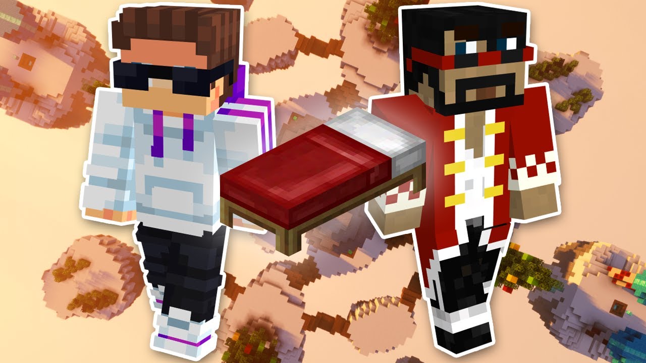 Minecraft: Bed Wars MLG Pros w/ Quig