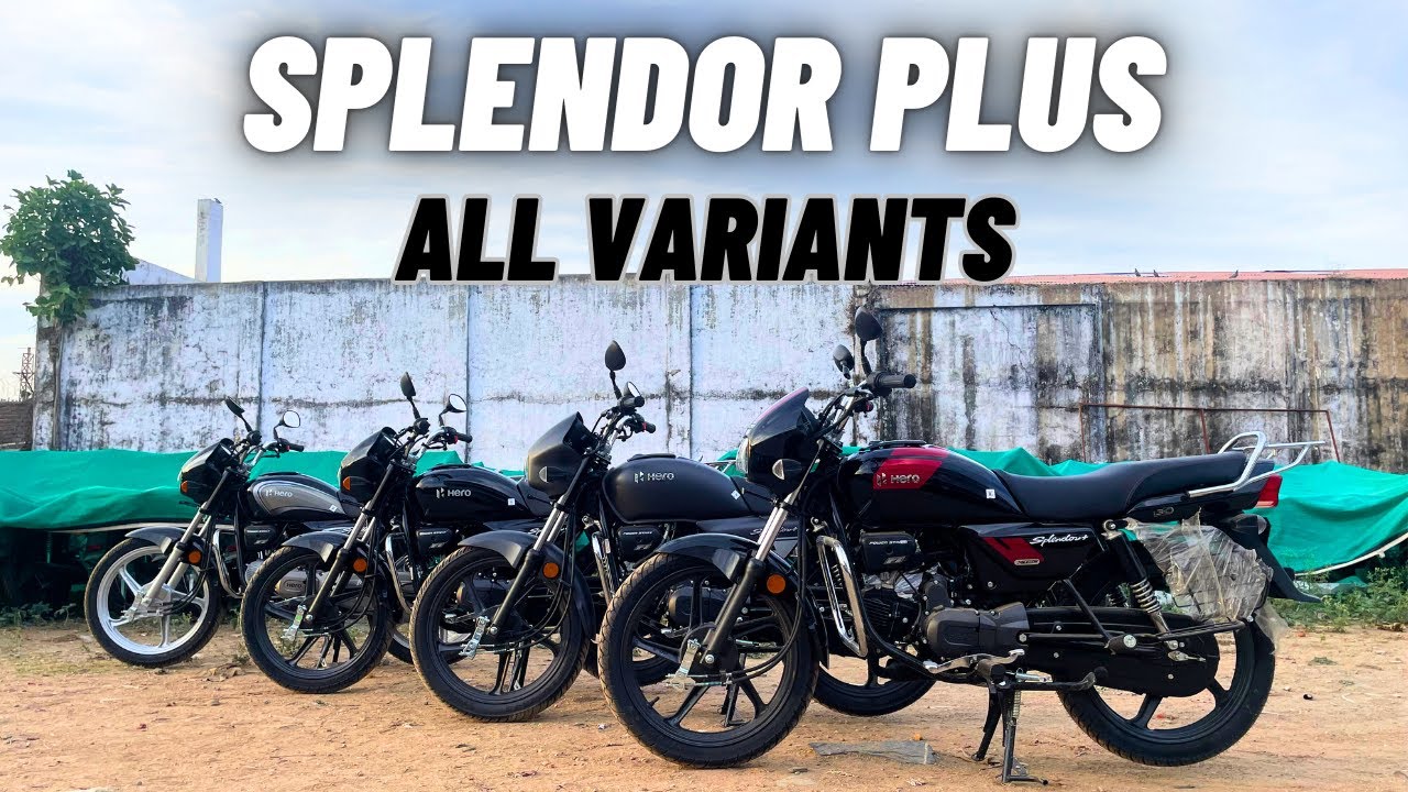 2024 Hero Splendor Plus All Variants | Detailed Comparison | Motorxone