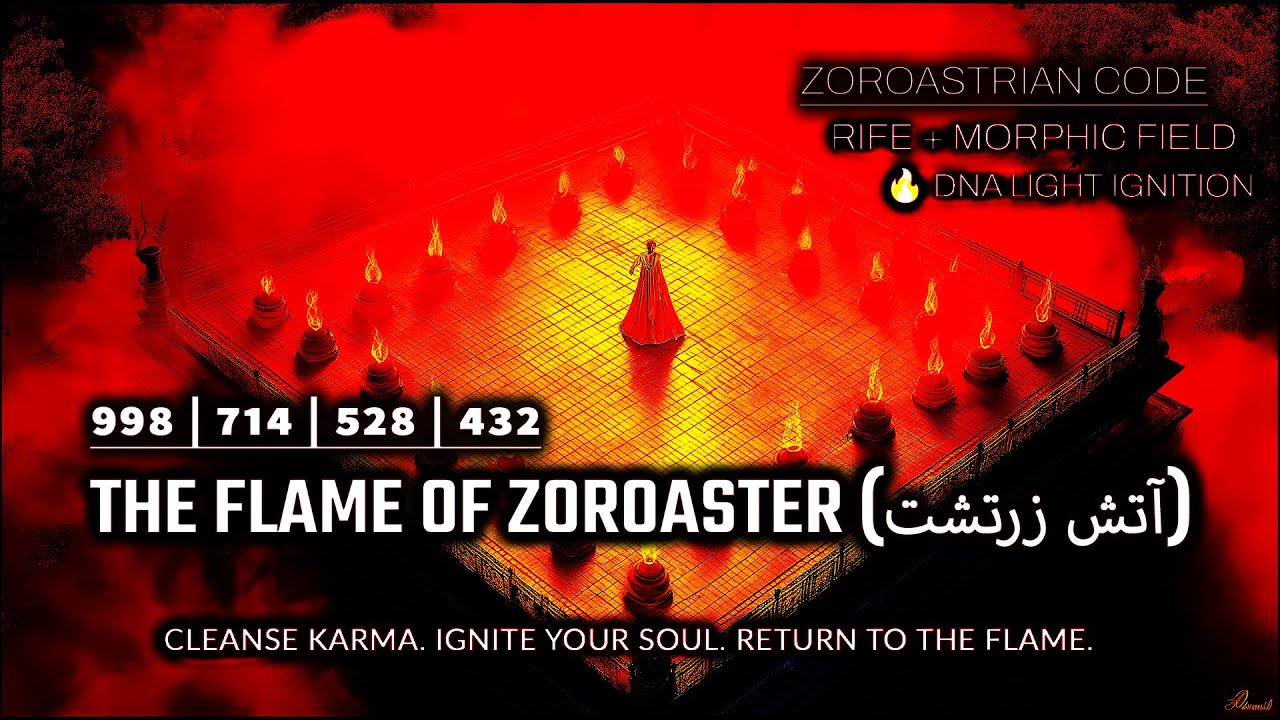 The Flame of Zoroaster (آتش زرتشت) | Morphic Field + Rife Frequencies for Soul Activation