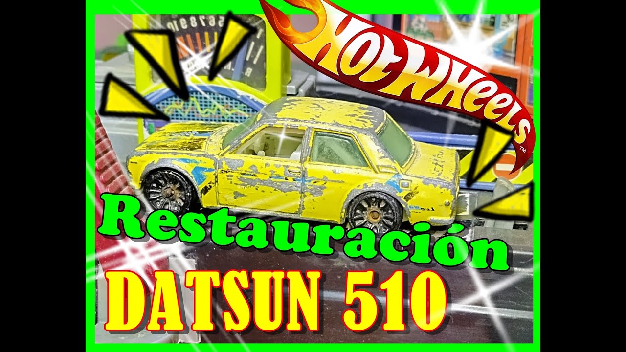 @HOT WHEELS DATSUN 510 RESTAURADO