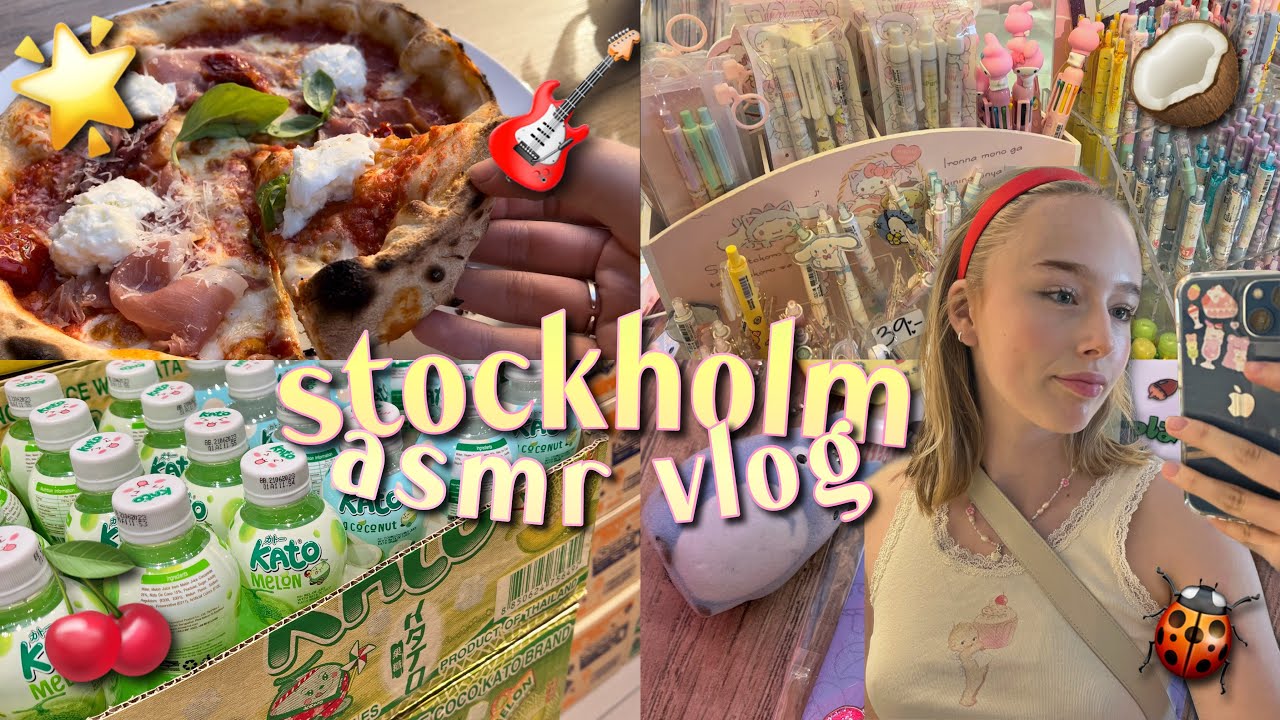 ASMR STOCKHOLM, SWEDEN VLOG 🇸🇪