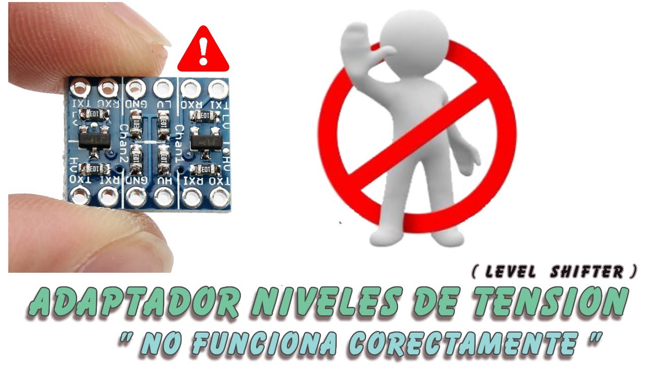 Adaptador Niveles de Tensi&oacute;n : Ojo Placa Defectuosa.