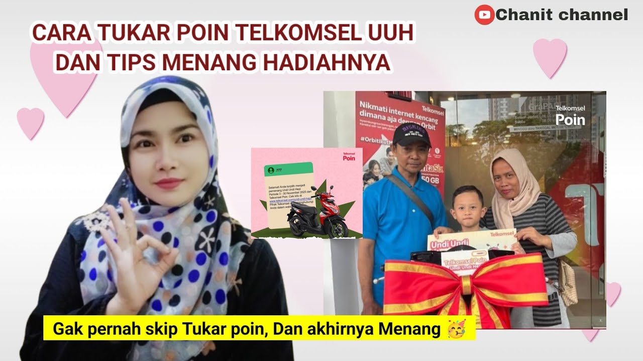 CARA TUKAR POIN TELKOMSEL UUH & TIPS MENANGIN HADIAHNYA