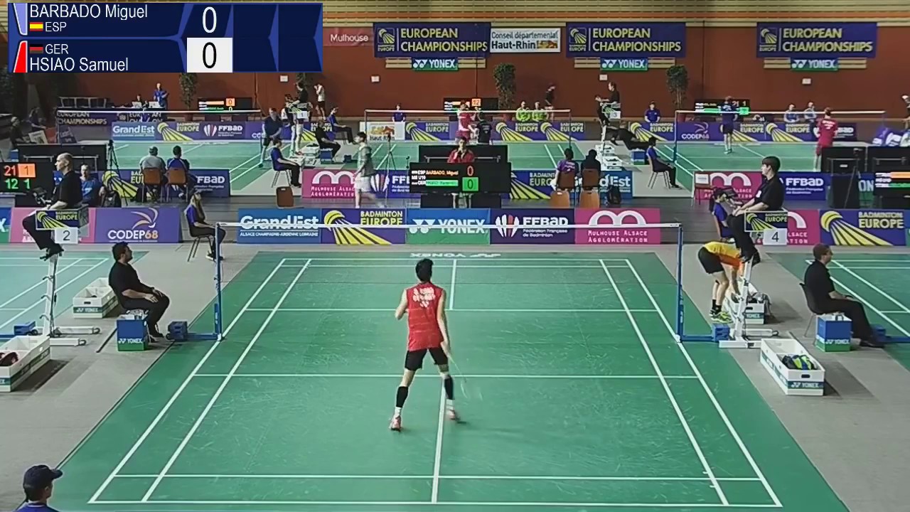 MS U19 R32 Miguel BARBADO vs Samuel HSIAO