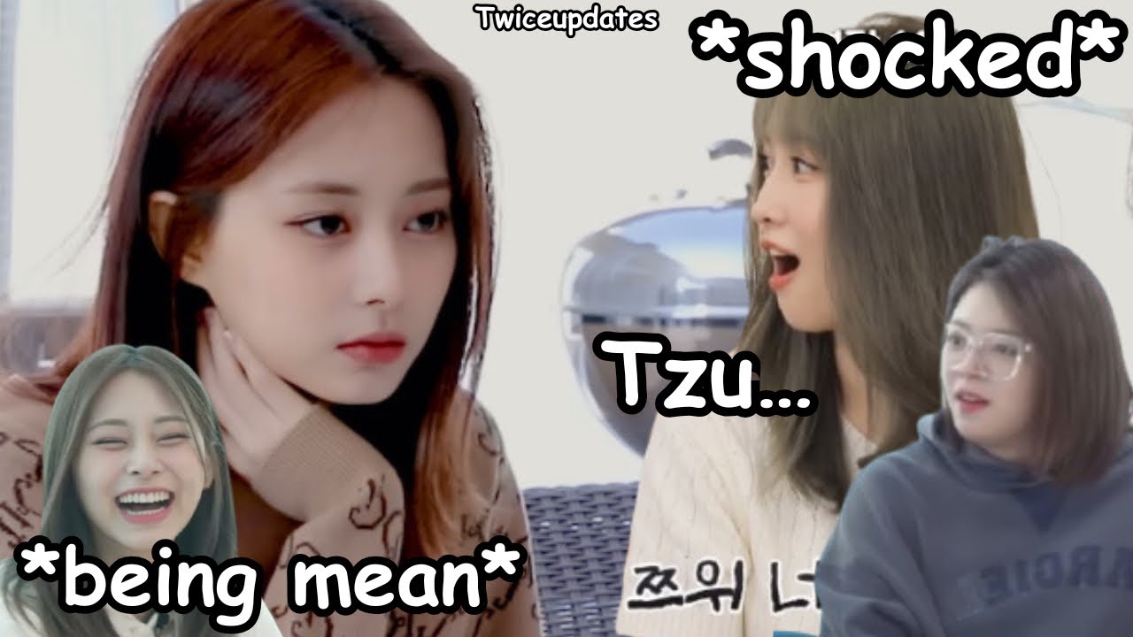 proof how tzuyu hating & judging her twice unnies