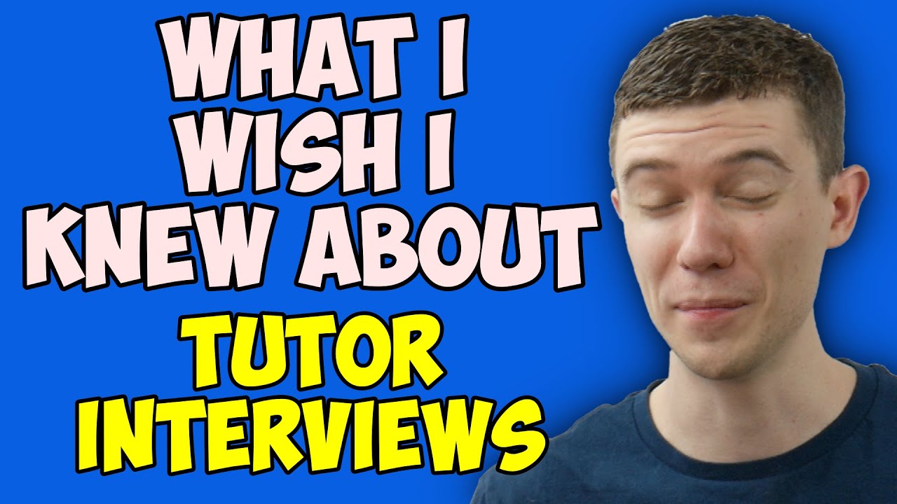 What I Wish I Knew Before Interviewing To Be A Math Tutor (Mathematics Tutor)