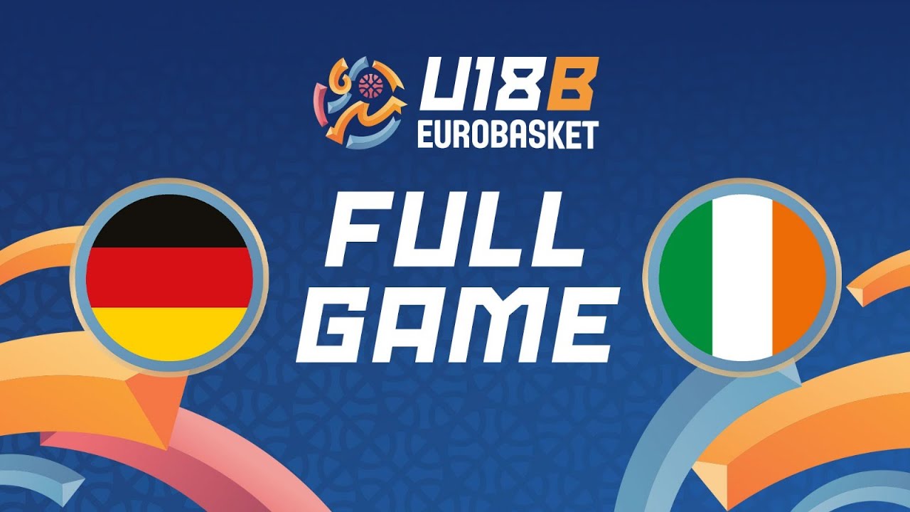 Group Phase | Germany v Ireland | Full Basketball Game | FIBA U18 Women's EuroBasket 2025 Div B