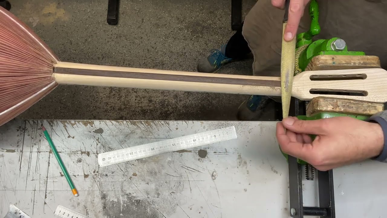 Κατασκευή μπουζούκι Μέρος  43 - Greek Bouzouki Construction Part 43