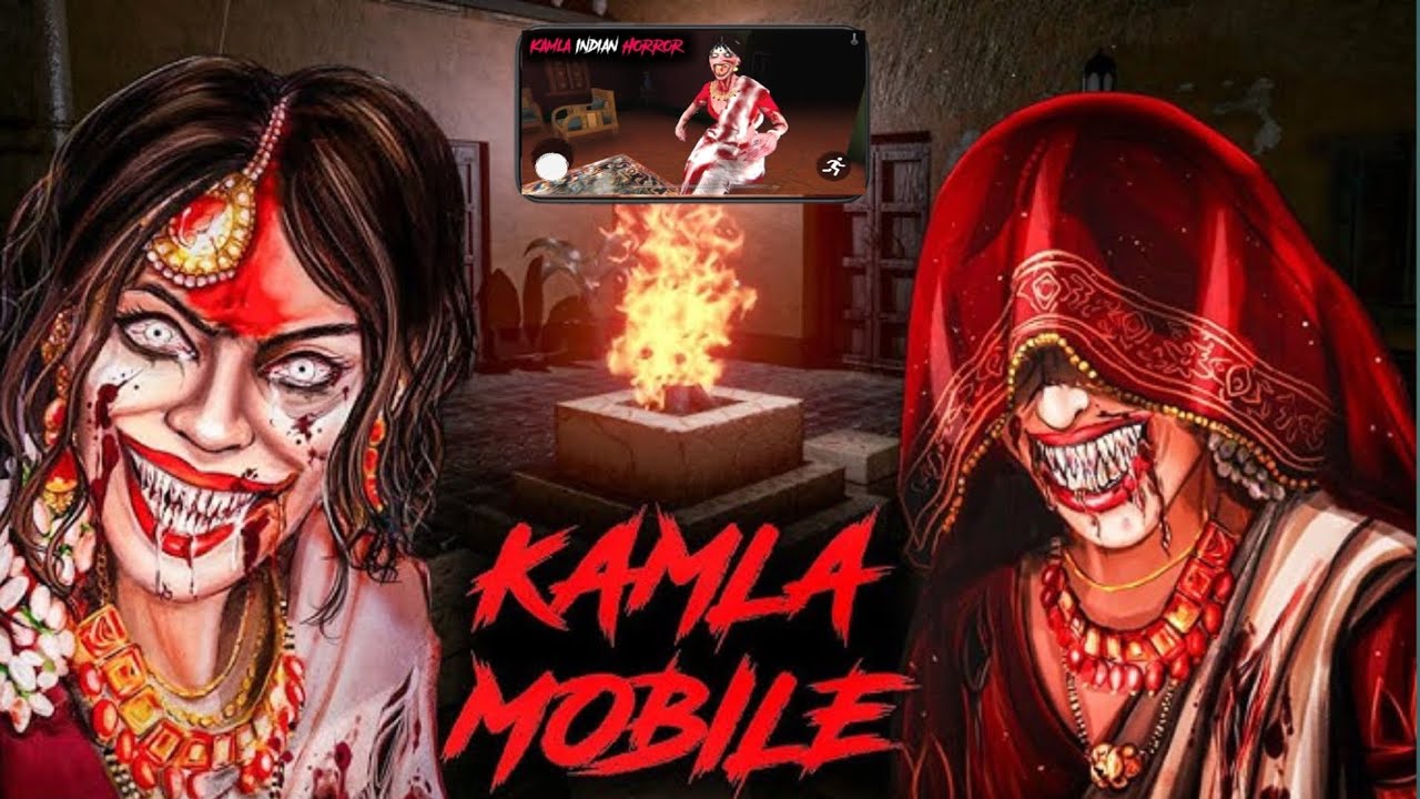 Kamla horror game mobile gameplay video #horrorgame 