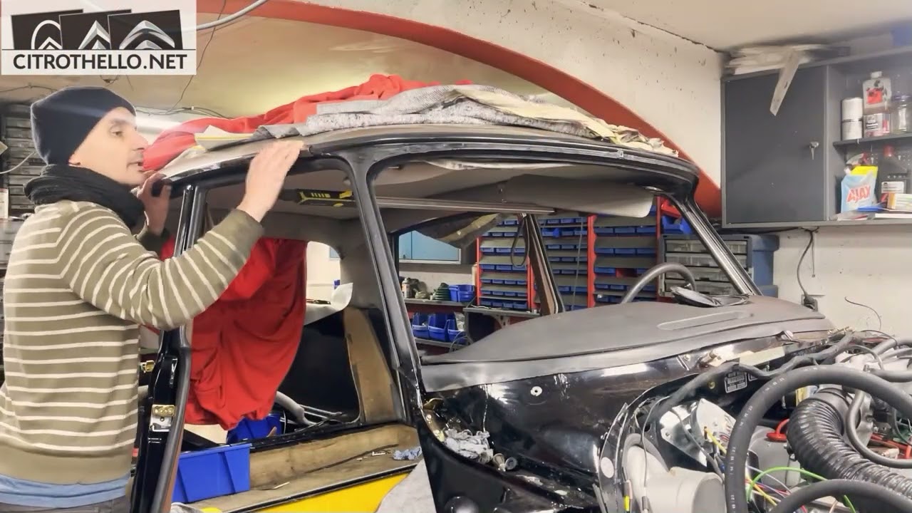 CITROEN DS 23 IE PALLAS 1973 DE MICHEL RESTAURATION 18 #citroen #carscollection #vintagecars