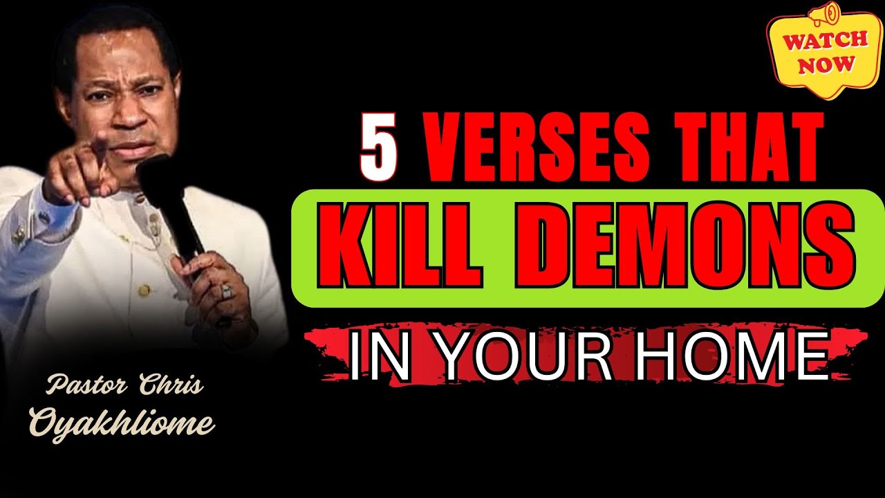 The DEVIL HATES These 5 Scriptures-USE THEM NOW! Pastor Chris Oyakhilome Reveals In Bible Study