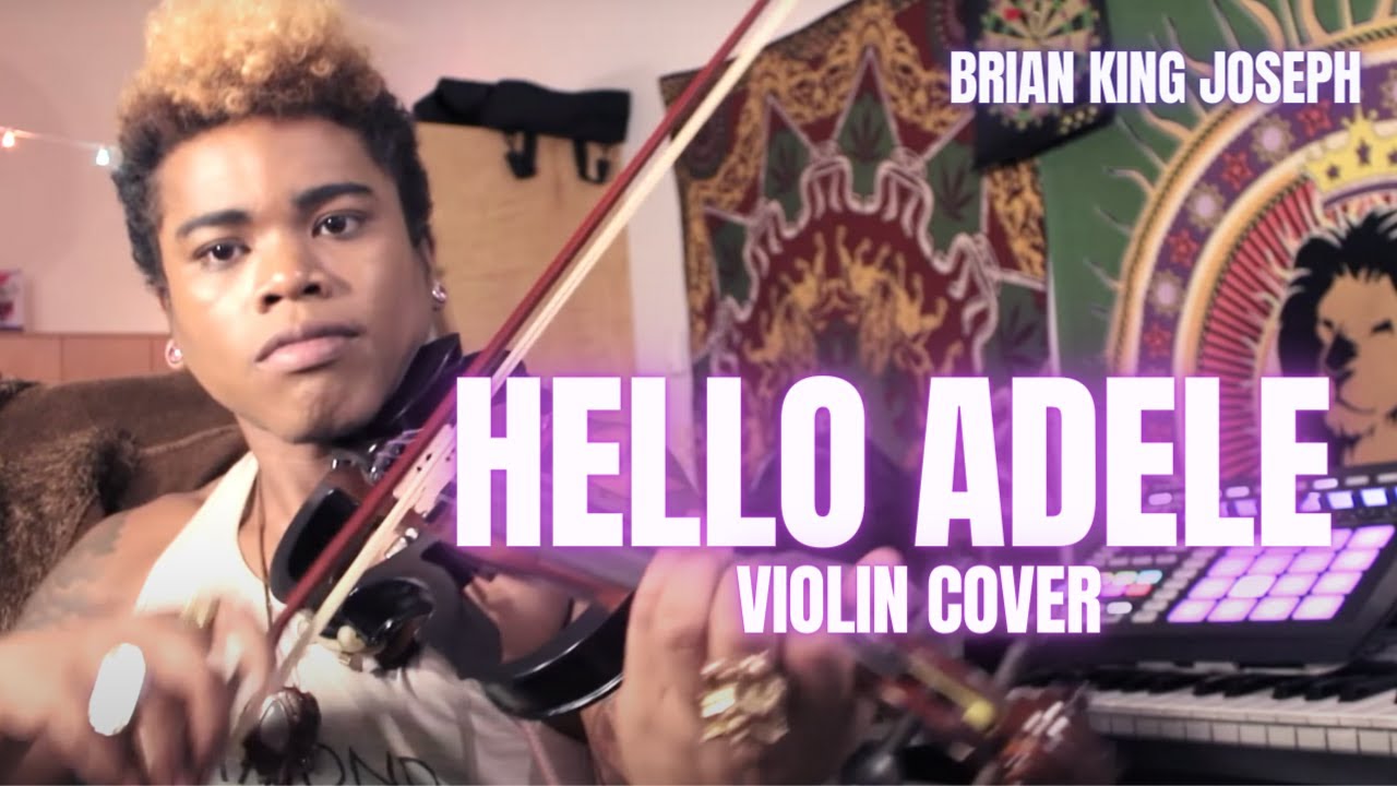 HELLO - ADELE (HIP HOP VIOLIN COVER) - Brian King Joseph