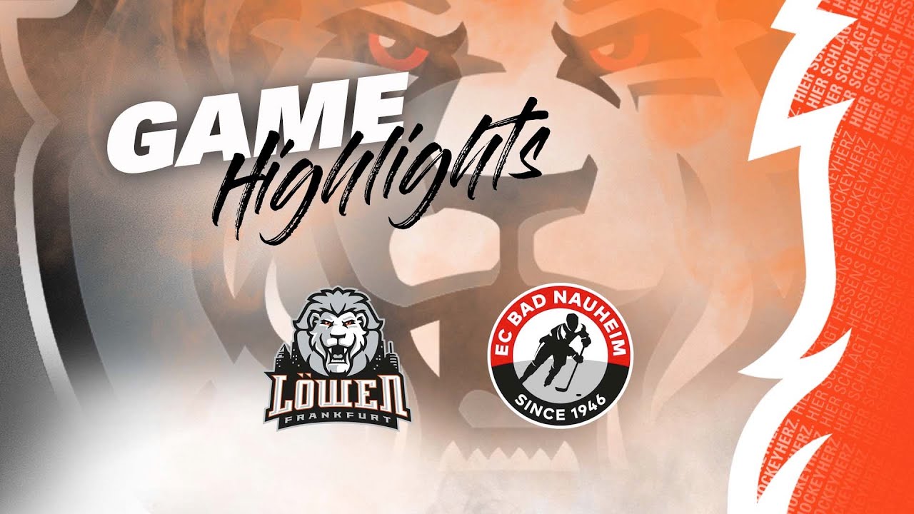 Löwen Frankfurt - EC Bad Nauheim 2:3 (29.10.2021)