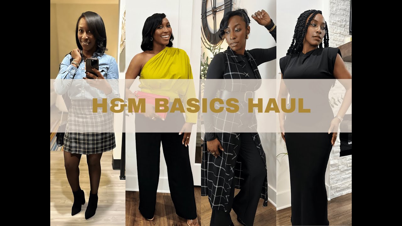 H&M Haul - Back to the Basics