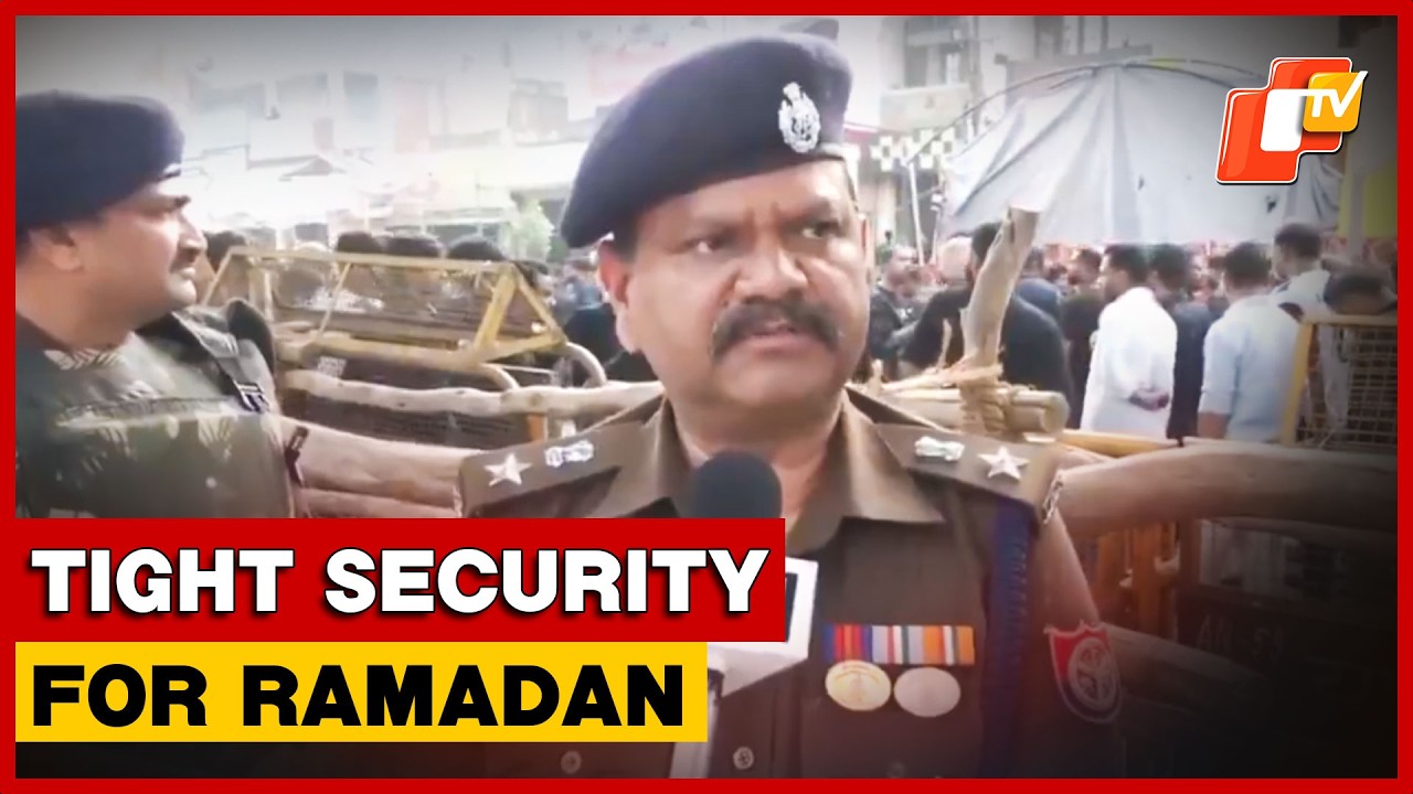 Tight Security For Shia Procession On 19th Day Of Ramadan In Lucknow