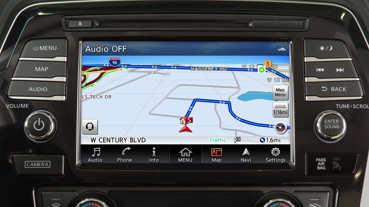 Обновление навигации Nissan через USB