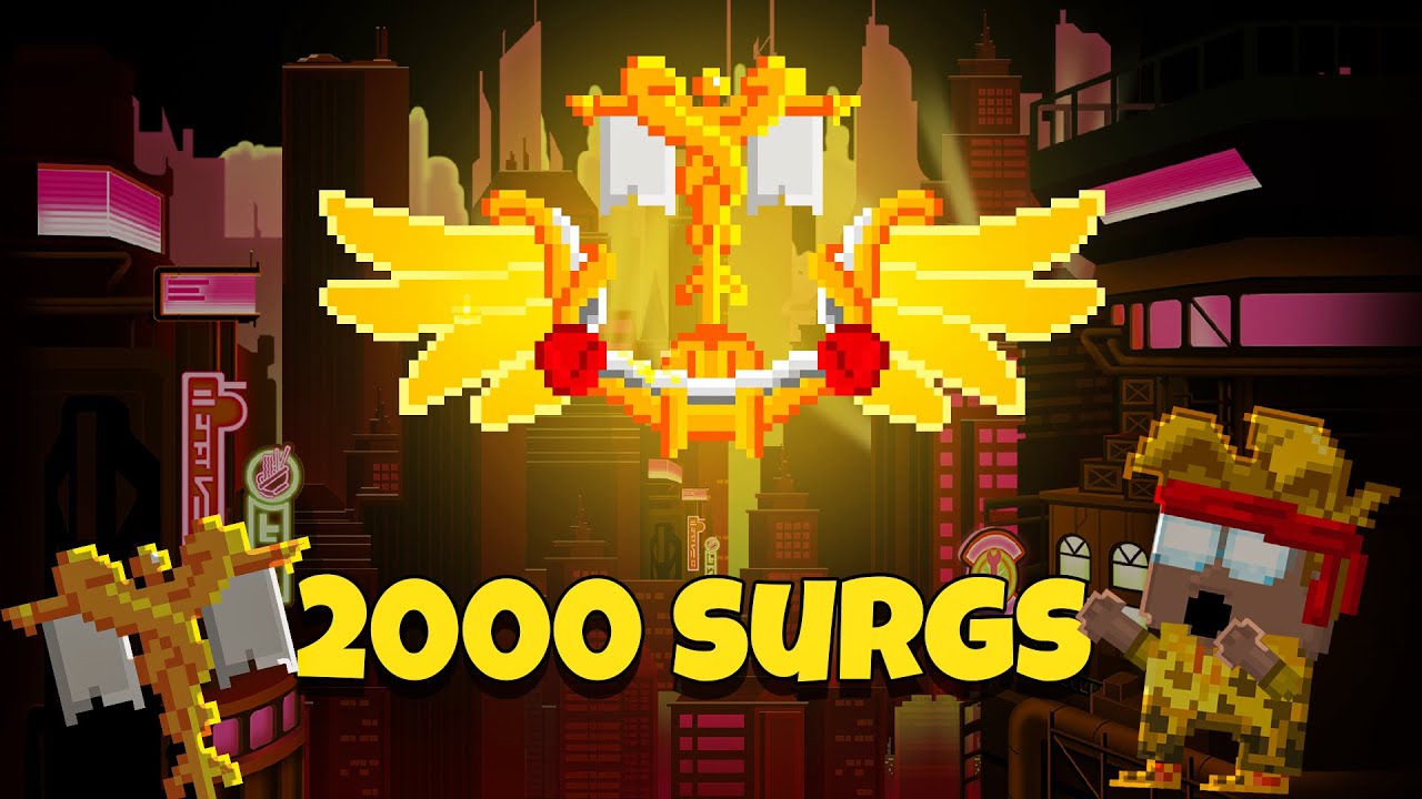 GETTING ANGEL OF MERCY WINGS IN GROWTOPIA.. [2000 Surgeries in 3 DAYS]