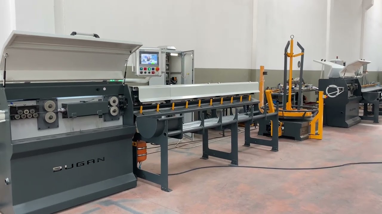 GSH 36A Otomatik boy ayarlı tel doğrultma makinesi
