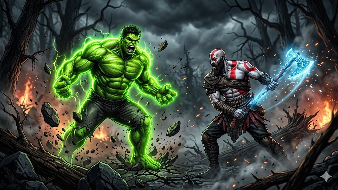 Hulk கலர் மாறி ராட்சசனுடன் சண்டை! கடைசியில் என்ன நடந்தது? 😱🔥