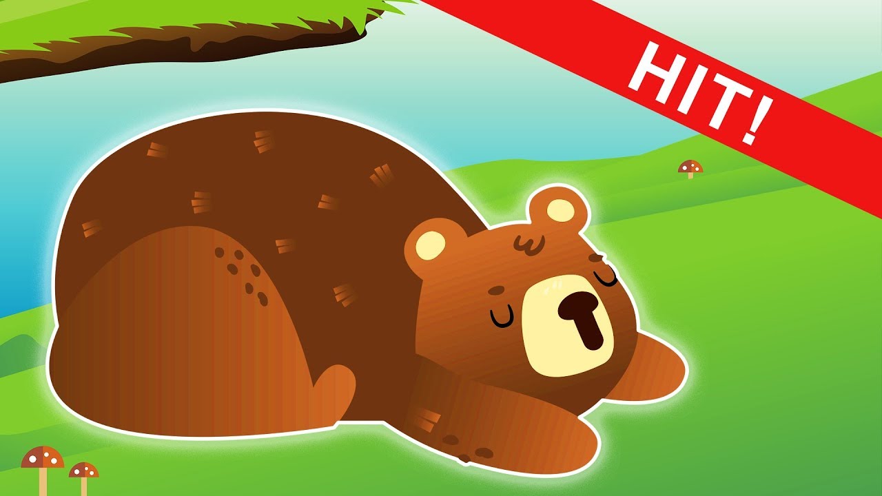 STARY NIEDŹWIEDŹ MOCNO ŚPI | Urwisowo - piosenki dla dzieci ⭐⭐⭐⭐⭐