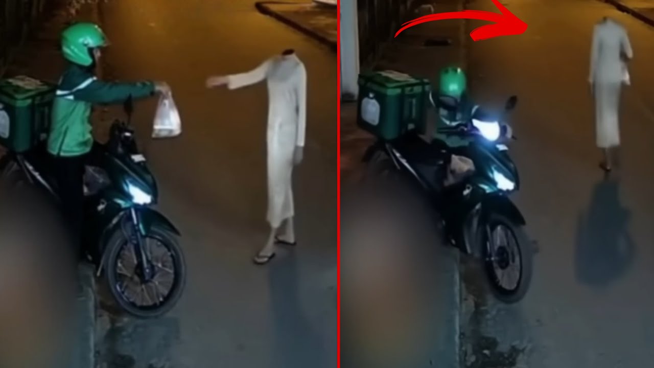 Ojol Gasadar Ngasih Pesanan Ke Sosok Wanita Tanpa Kepal4