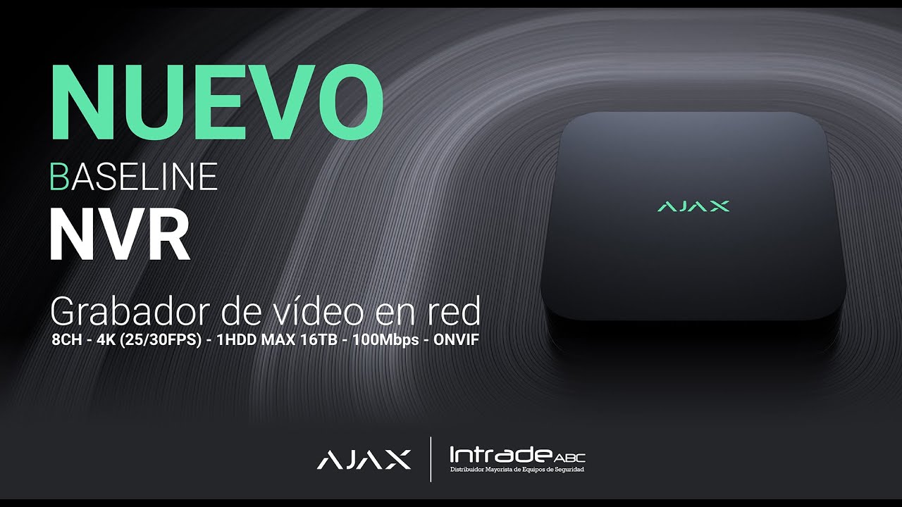 Webinar Nuevos NVR Ajax