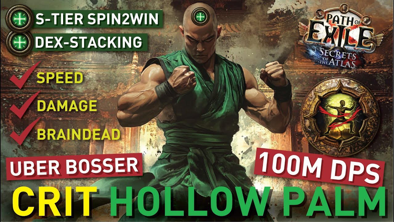 Braindead Spin2Win【CRIT Hollow Palm】destroying all content in EZ MODE! Dex-Stacker Slayer 3.26