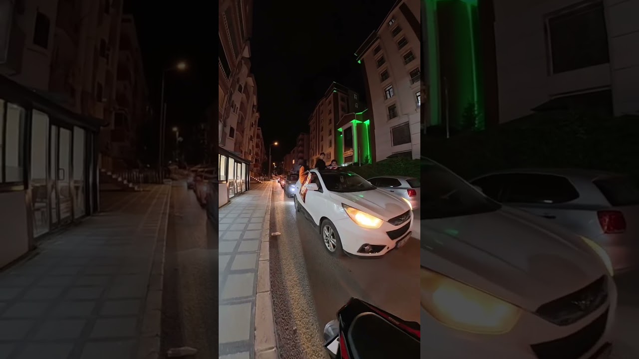 Peki senin takımın hangisi?Kırşehir’de motorcu gözüyle taraftar kutlamaları #vlog #motorcycle #motor