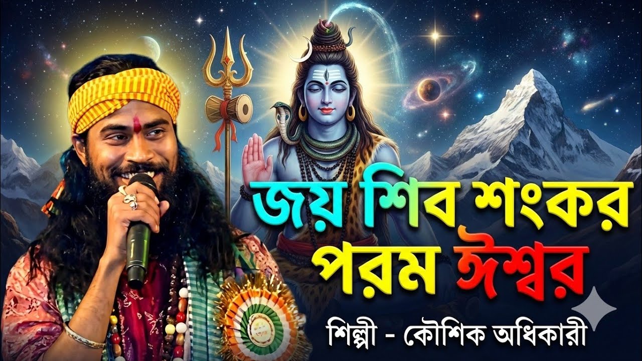 🙏 জয় শিবশঙ্কর পরম ঈশ্বর | ভক্তিমূলক শিব ভজন | কৌশিক অধিকারী.Kaushik Adhikari