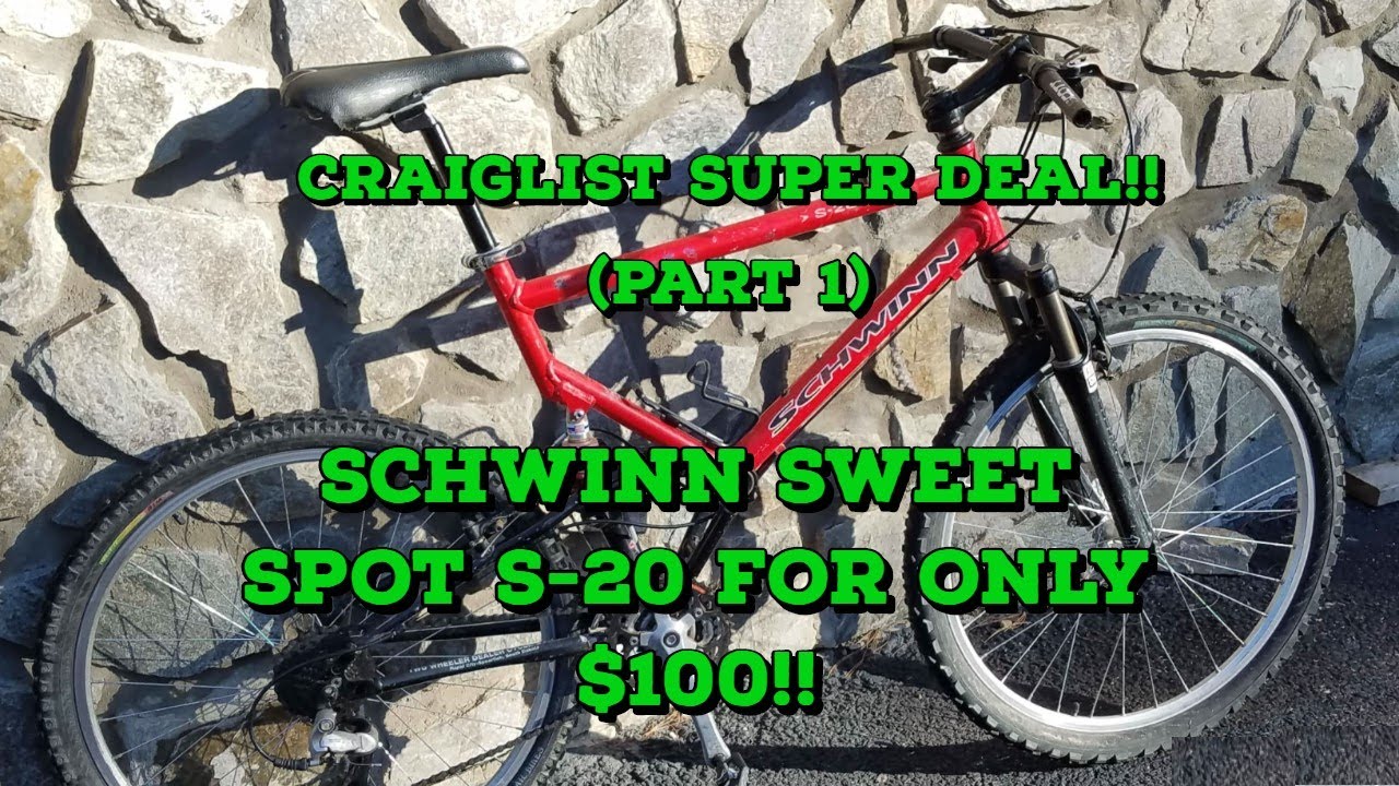 Craiglist SUPER FIND! Schwinn Sweet Spot S-20 retro rebuild (Part 1)