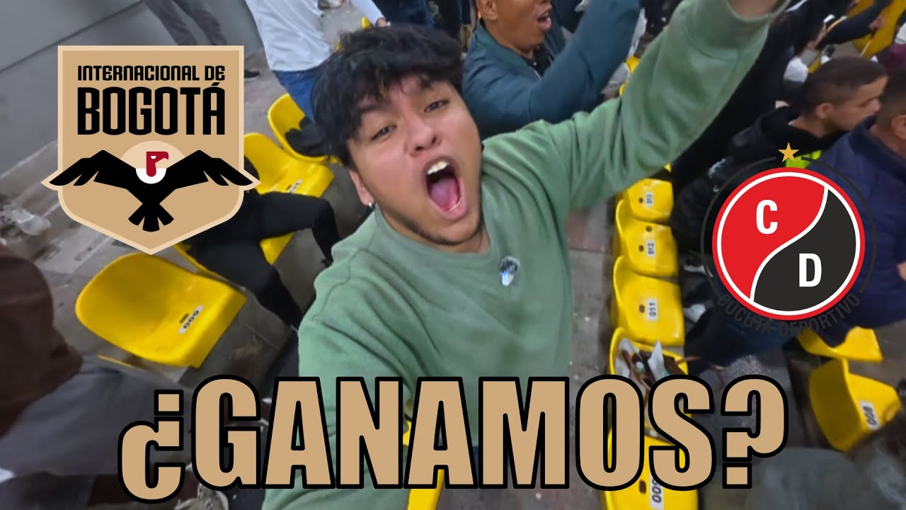 INTER BOGOTÁ: PRIMER PARTIDO LLENO DE EMOCIONES ⚽🏟️ | VLOG DE FÚTBOL