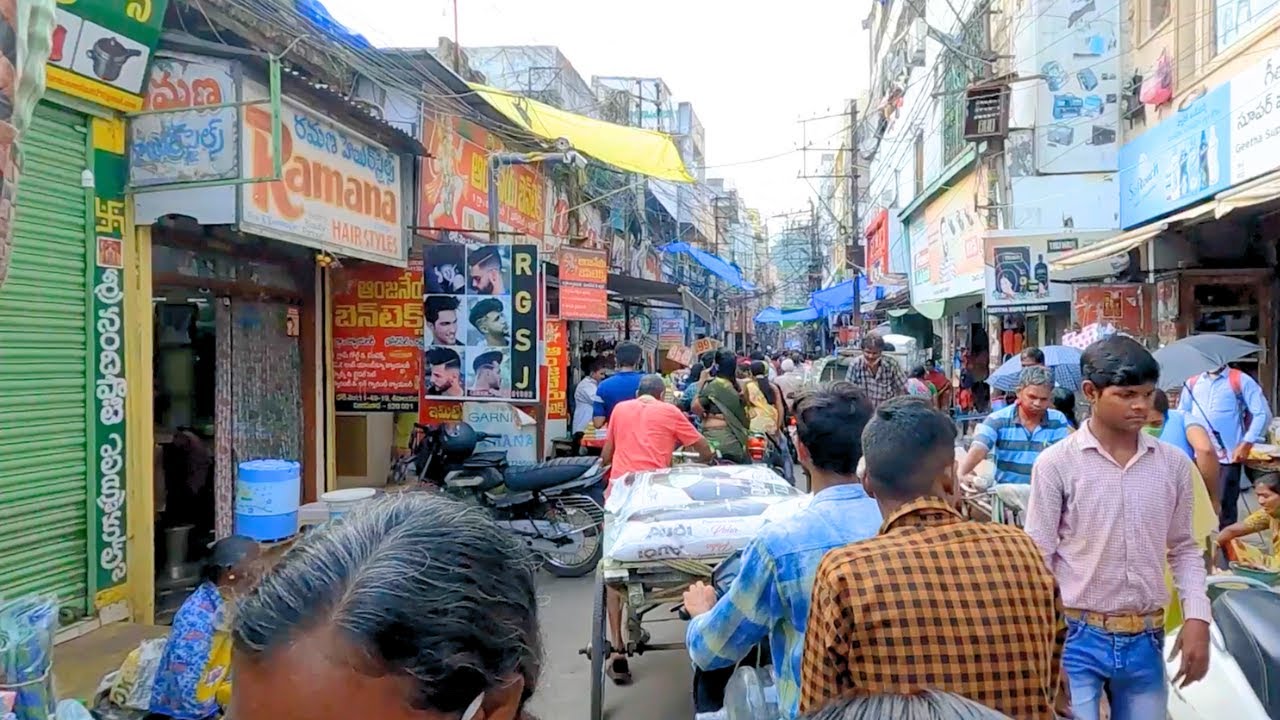 One-town market | Busiest Market in Vijayawada
