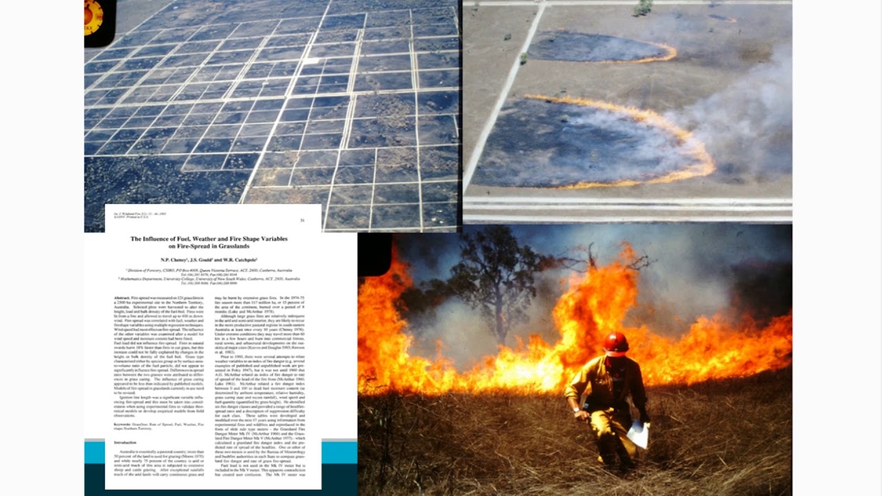 AFAC Webinar: The effects of grass fuel load
