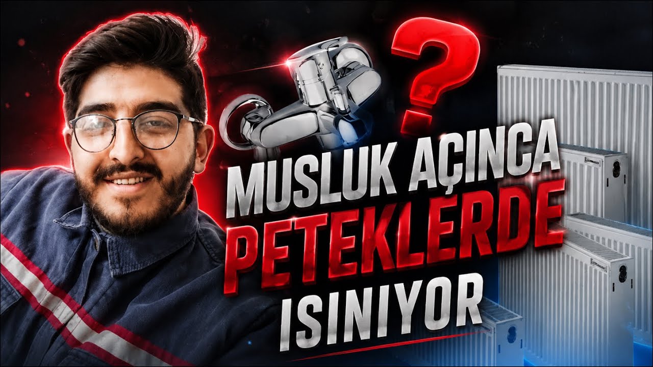 MUSLUKLARI AÇINÇA PETEKLERDE ISINIYOR SICAK SUYU AÇINCA PETEKLERDE SICAKLIYOR