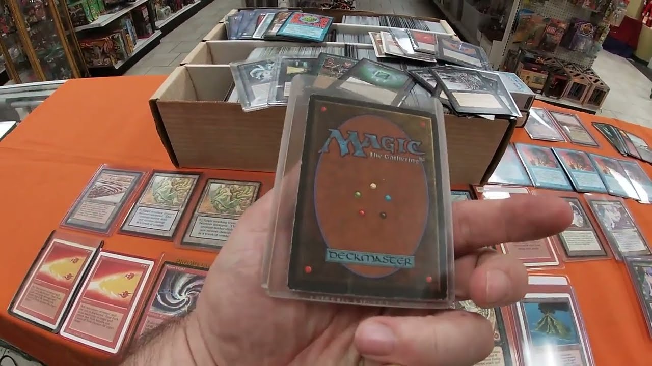 INSANE Early Magic the Gathering Collection  - WAIT TIL THE END