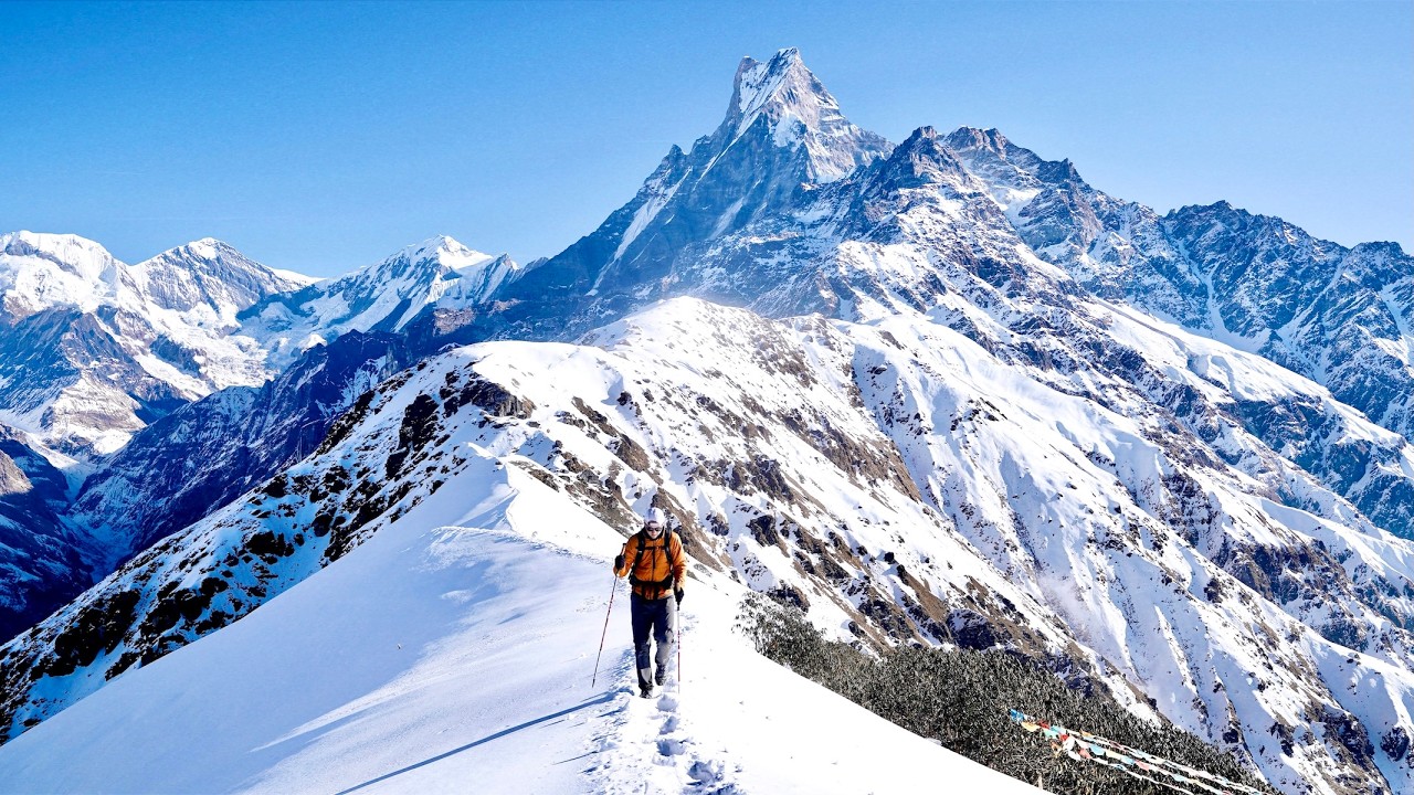 Hiking 30 miles on the Mardi Himal Trek in Nepal