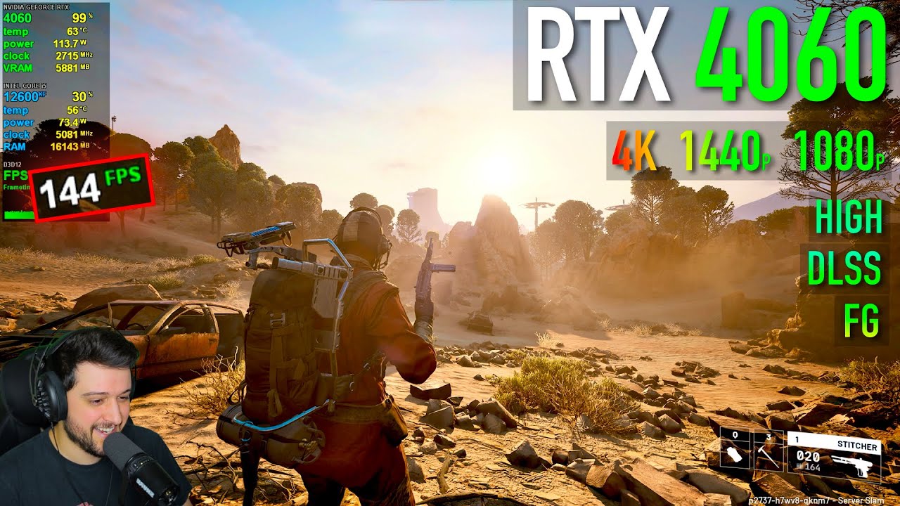 RTX 4060 в ARC Raiders &mdash; отличная оптимизация, плавный игровой процесс!