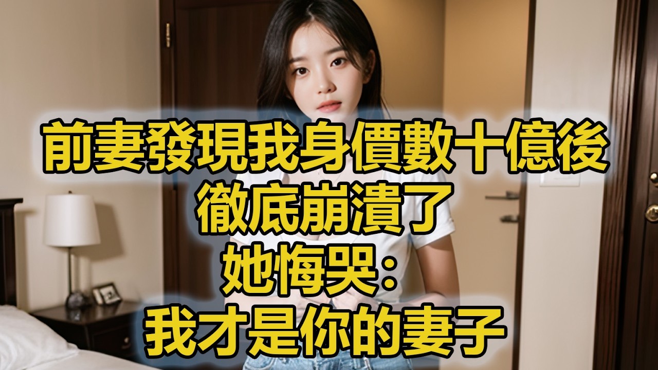 前妻發現我身價數十億後，徹底崩潰了，她悔哭：我才是你的妻子。
