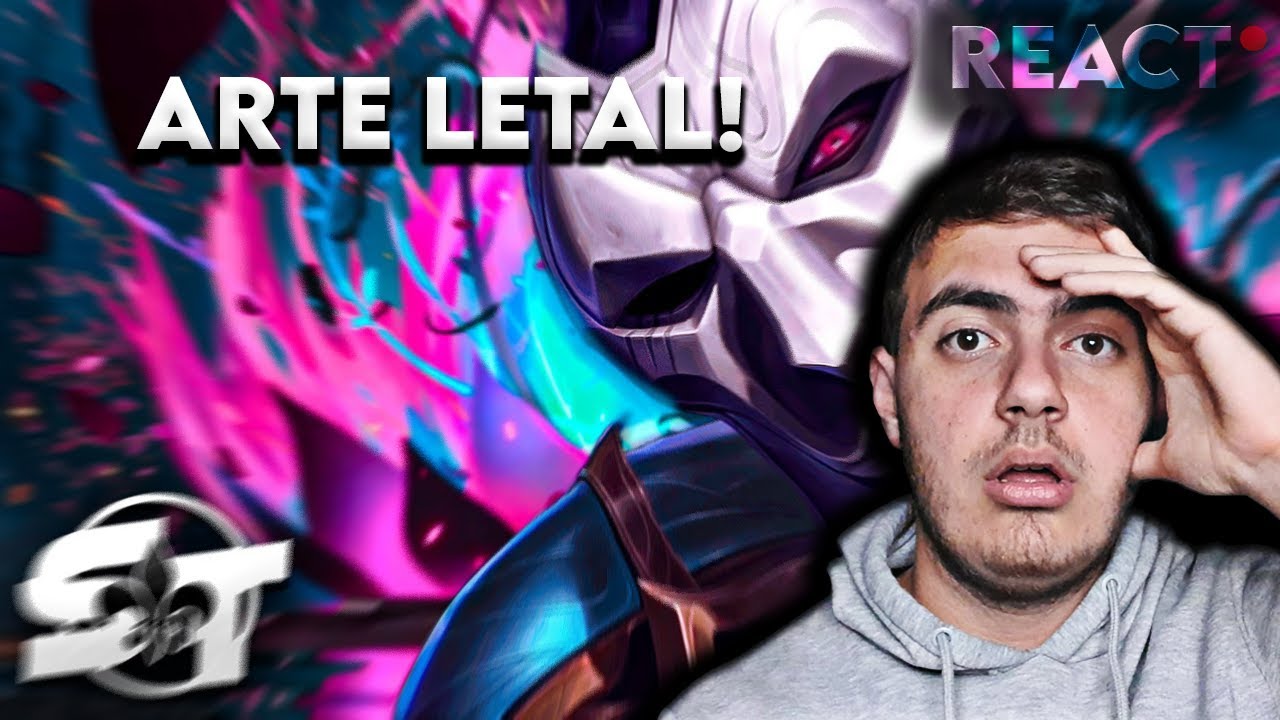 ARTE LETAL! 🩸🌹 React ao Rap do Jhin &ndash; O Virtuoso de LoL do SecondTime